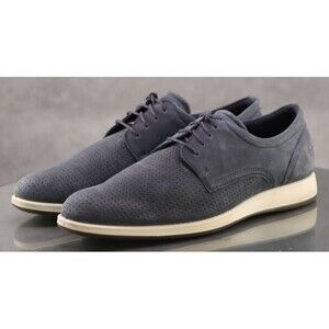 ECCO Jared Modern Tie $160 Men's Perforated Oxfords Shoes Size EU 41 Fits US 9.5